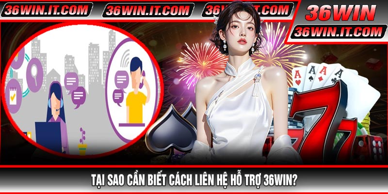 Tại Sao Cần Biết Cách Liên Hệ Hỗ Trợ 36WIN?